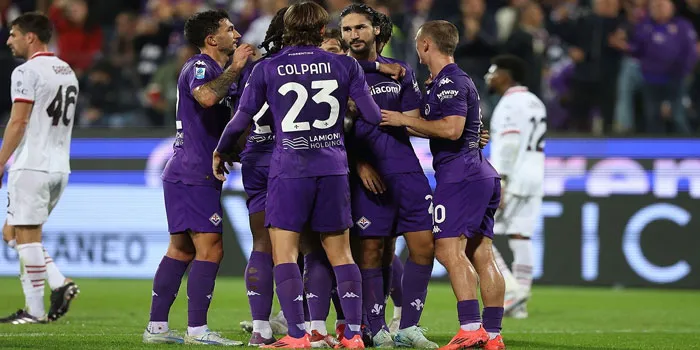 Liga Italia - Fiorentina Berhasil Menundukkan AC Milan 2-1