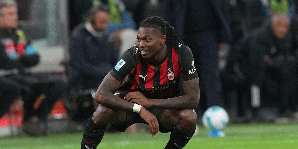 Leao Tunjukkan Kualitas Saat Jadi Penyerang Tengah